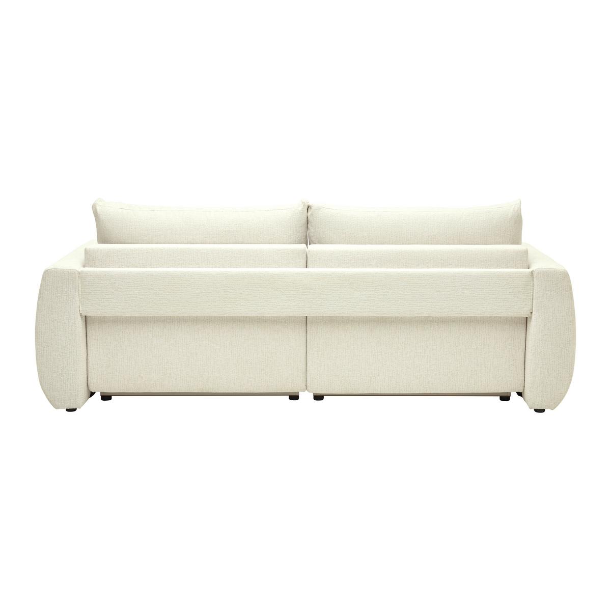 Schlafsofa Bologna Beige - Beige/Schwarz, Holz/Textil (245/74-90/104cm) - Mömax