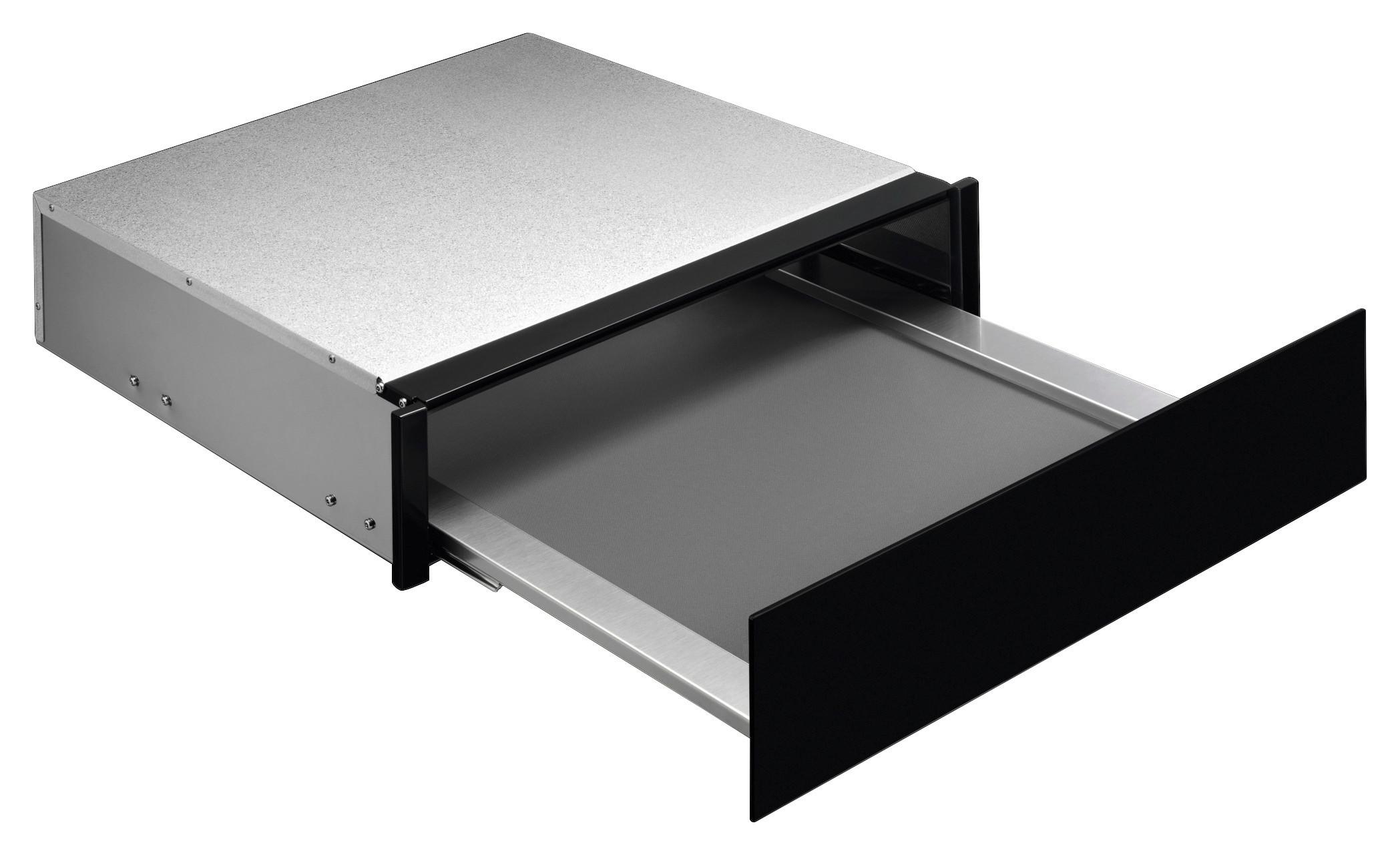 Wärmeschublade OS7K10B Schwarz - Schwarz, Metall (59,5/13,9/53,5cm) - AEG