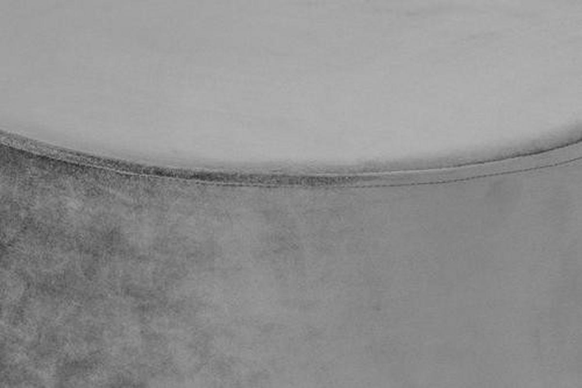 Hocker Iq9gg - Goldfarben/Grau, Basics, Holz/Holzwerkstoff (55/43cm) - Kayoom