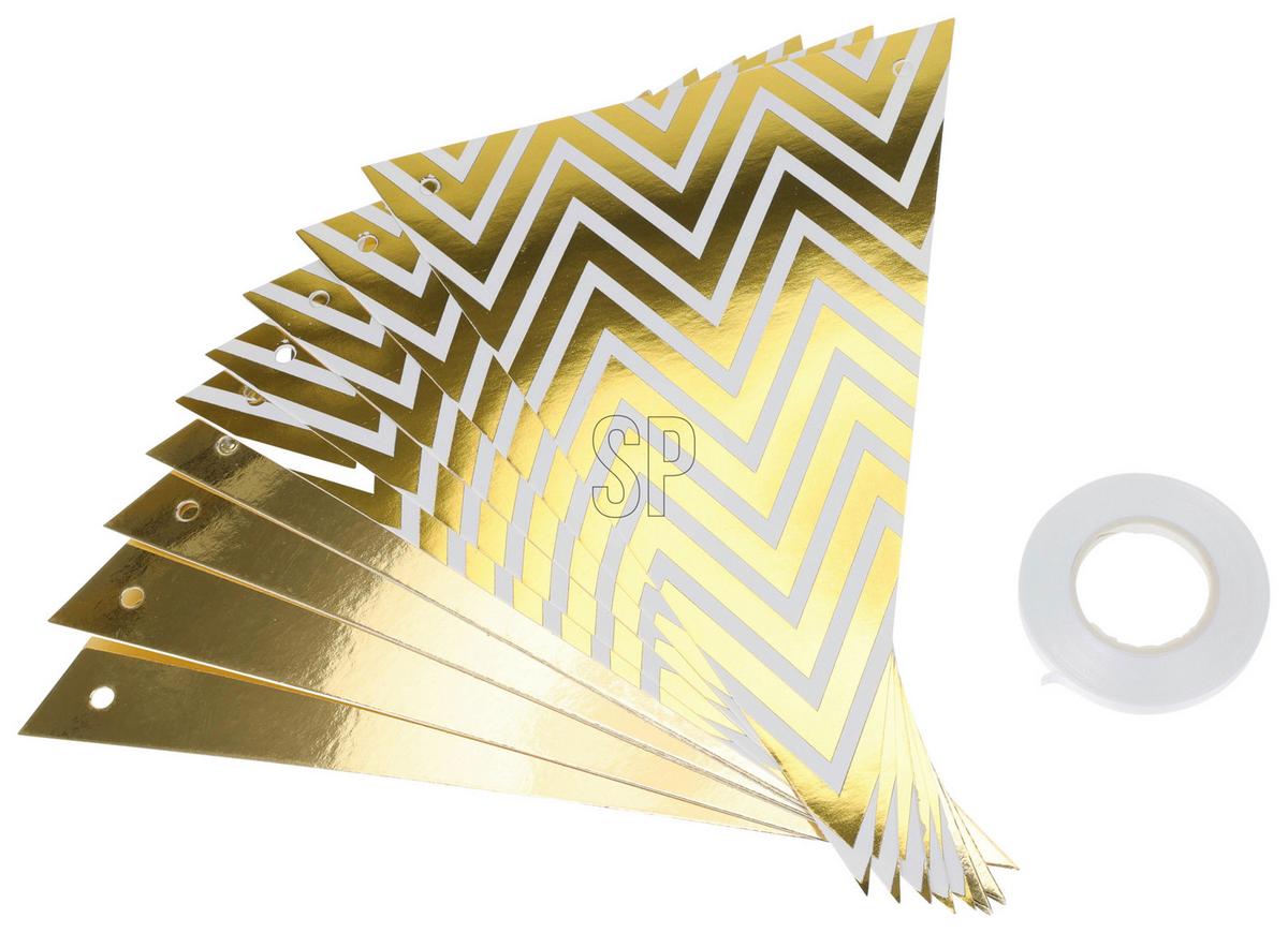 Luftballon Party Schwarz/Gold/Gelb, 20-teilig - Gelb/Goldfarben, KONVENTIONELL, Kunststoff (100/50cm) - Mömax