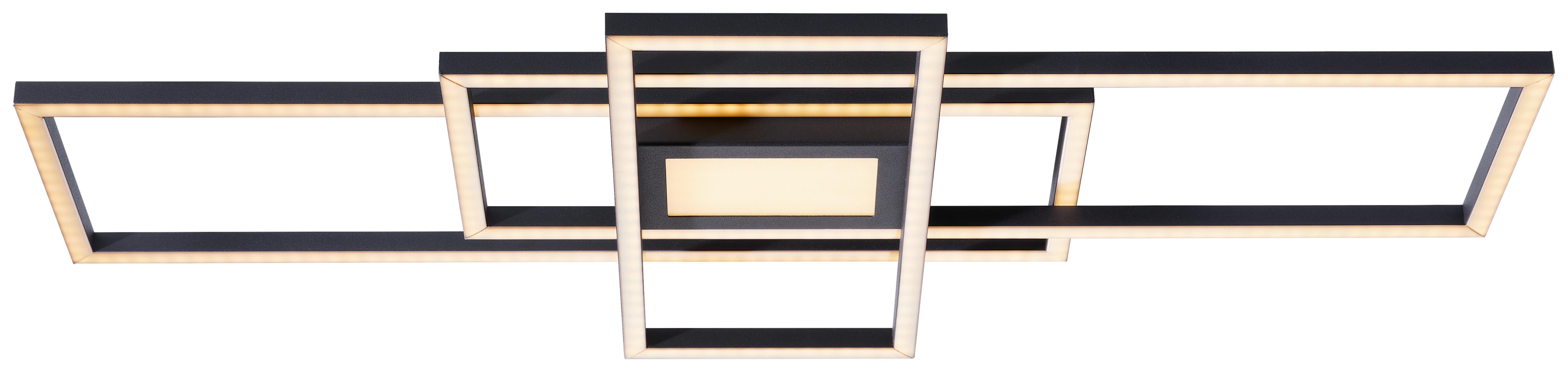 LAMPA SUFITOWA LED IRVINE SMALL *SBN* - czarny, Basics, tworzywo sztuczne/metal (70/30cm) - Novel