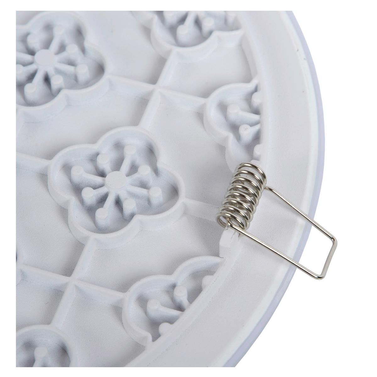 ŁAZIENKOWA LAMPA SUFITOWA LED 28112/30/31 CERES - Konventionell, metal (21.5/21.5/4.6cm) - Lucide