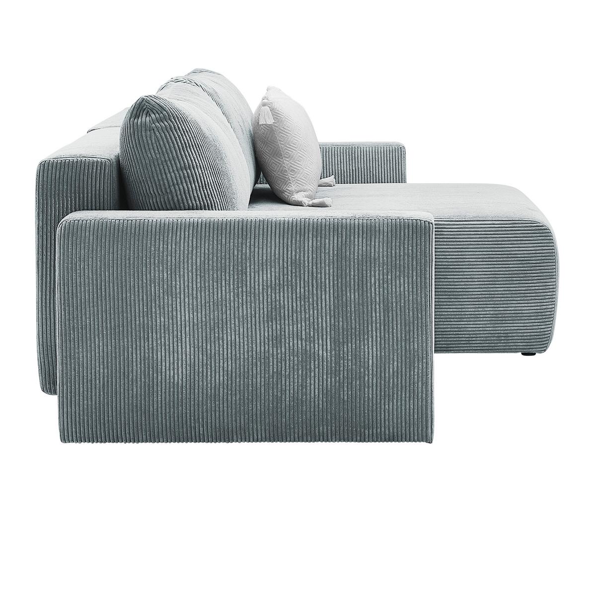 Coltar DIOS - argintiu, Modern, lemn/metal (228/91/146cm) - Best Price
