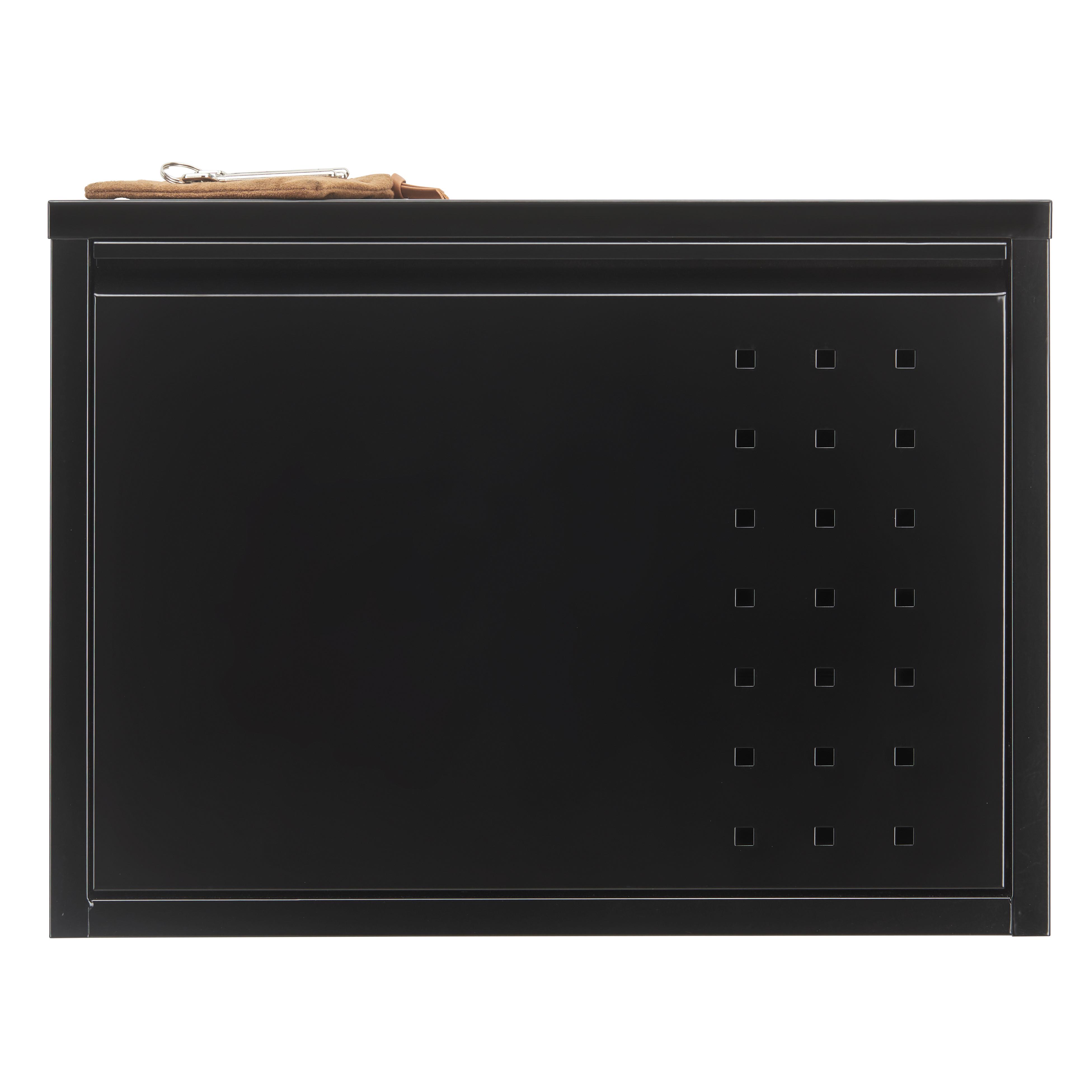 Schuhkipper in Schwarz - Schwarz, Modern, Metall (50/37/15cm) - Mömax