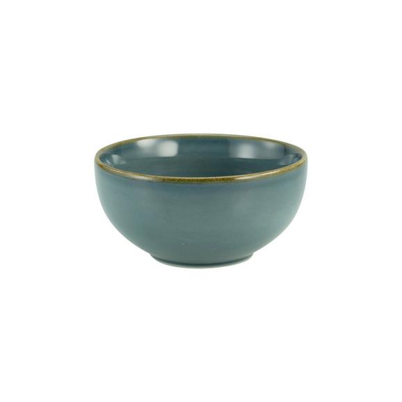 Bol Linen - albastru, ceramică (14/14/7cm) - Premium Living