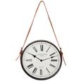 Wanduhr Levi Weiß/Schwarz - LIFESTYLE, Metall (30cm) Wanduhr Levi Weiß/Schwarz - LIFESTYLE, Metall (30cm)