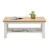 SOFFBORD KORSIKA -EXKLUSIV- - vit/ekfärgad, Romantik / Lanthus, trämaterial (110/45/60cm) - Mömax