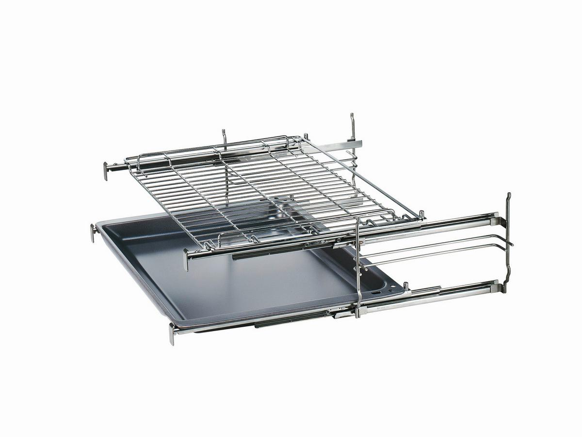 Einbaubackofen HSG936AB1 - Edelstahlfarben/Schwarz, MODERN, Glas/Metall (59,4/59,5/54,8cm) - Bosch