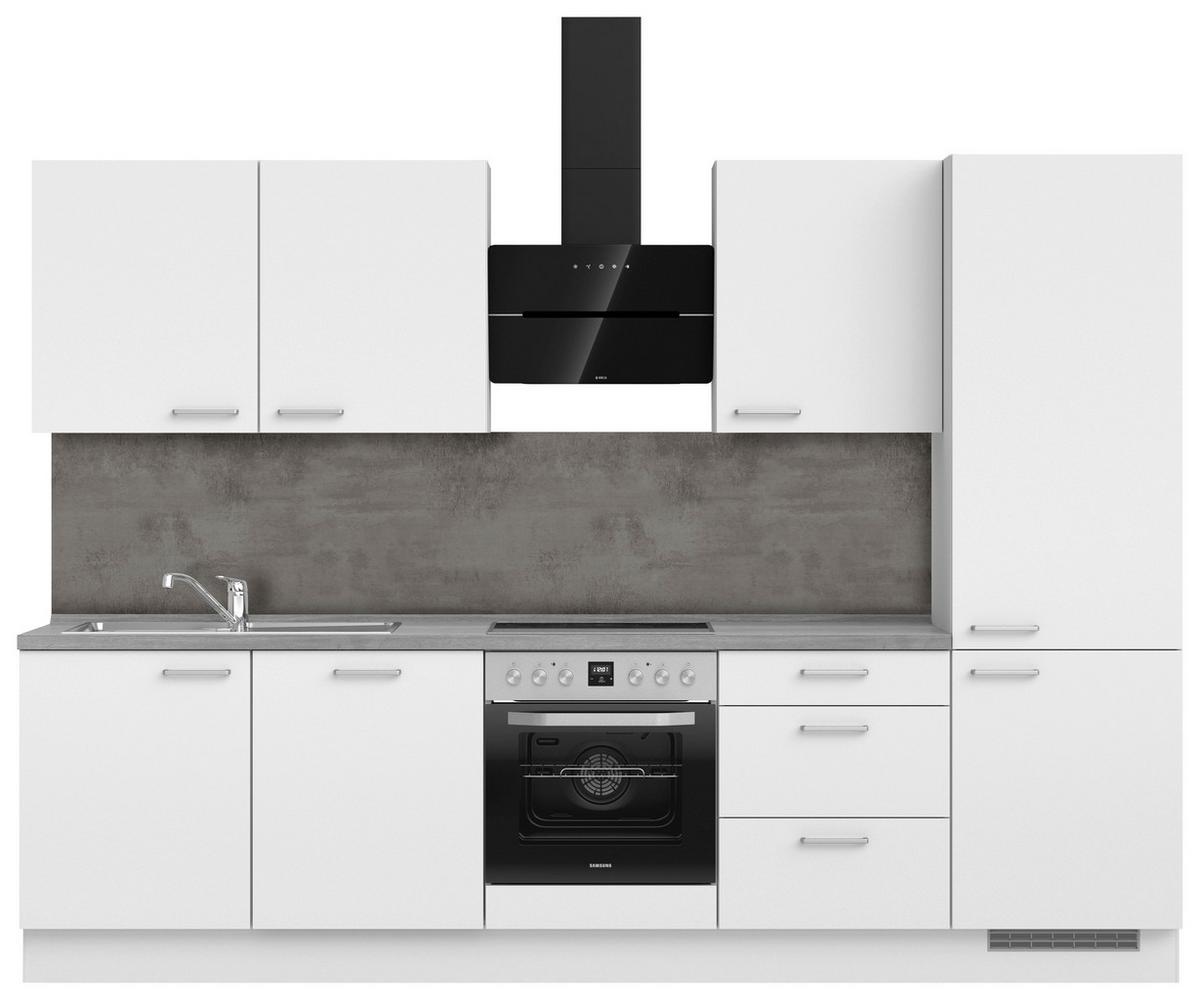 Küchenrückwand NV54 Schieferfarben - Schieferfarben, MODERN, Holzwerkstoff (240/53,7/1,6cm) - Nobilia