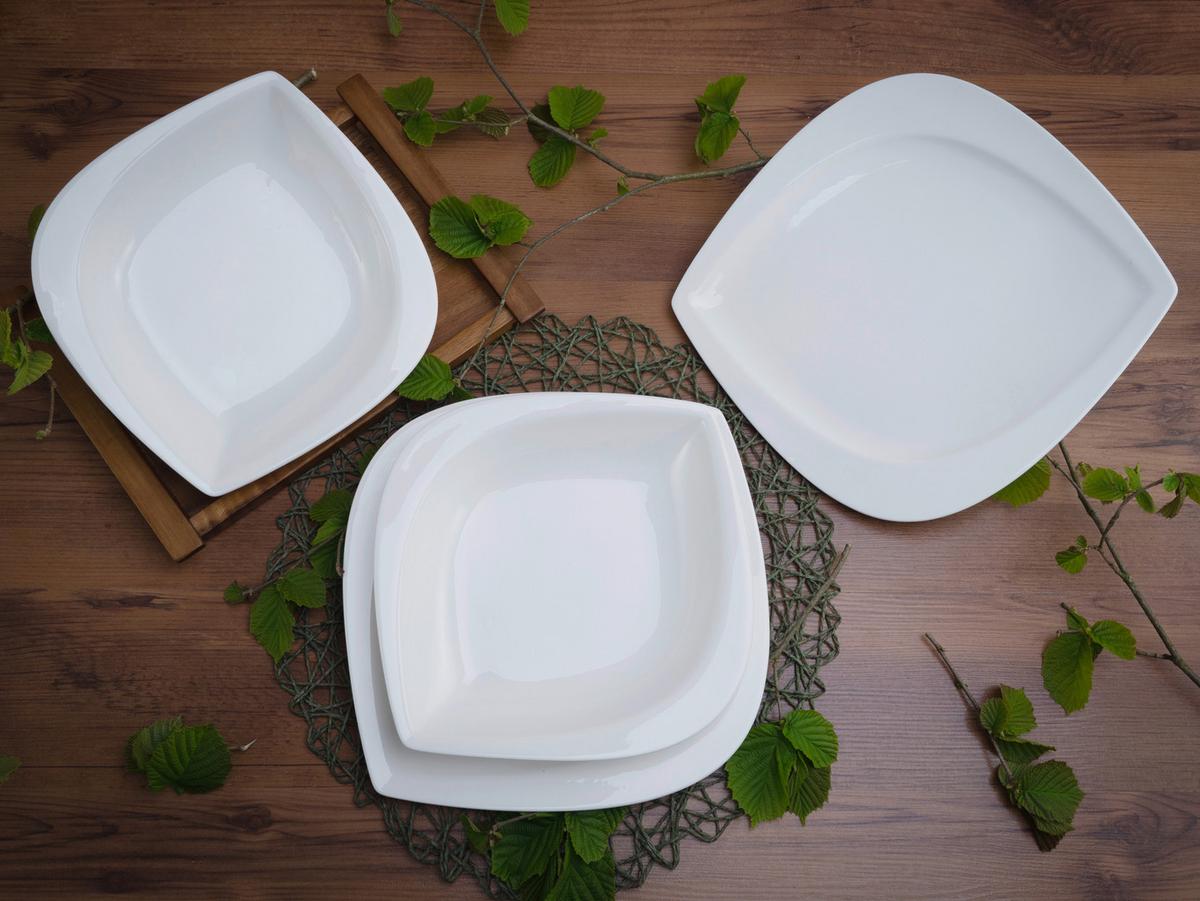 Jedilni Servis Melbourne Creme, 12-Delni - krem barve, Basics, keramika - Creatable