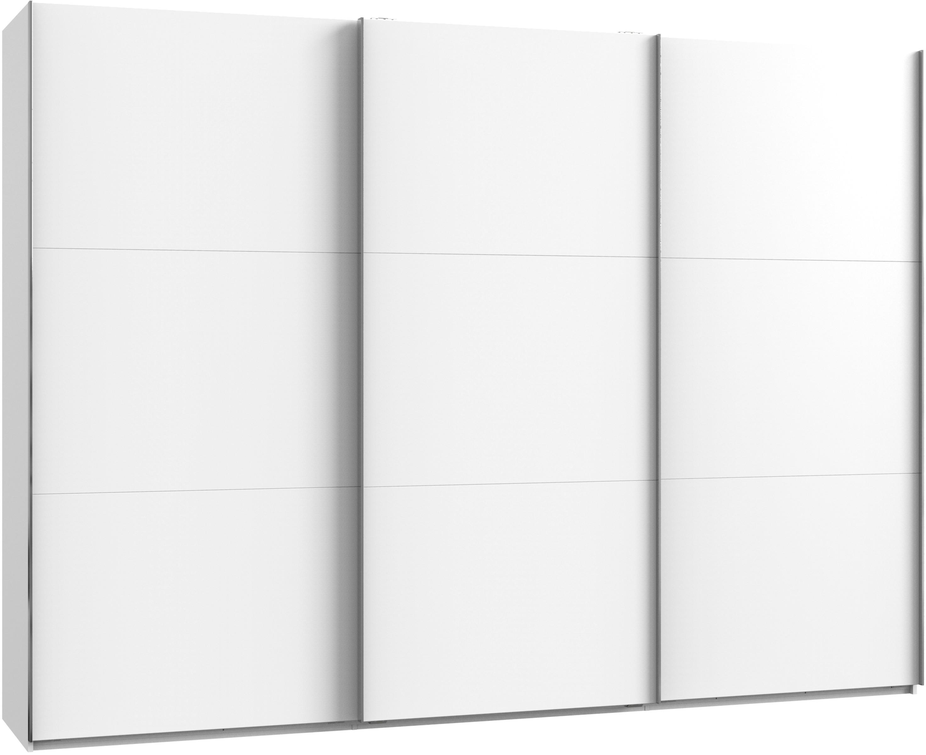 Ormar S Kliznim Vratima Level 36a - bijela/boje kroma, Moderno, drvni materijal (300/216/65cm) - Modern Living