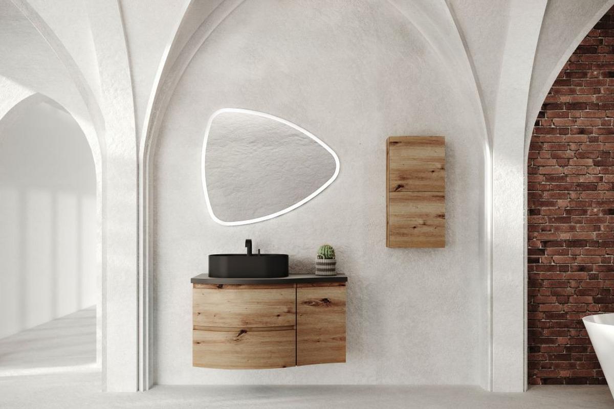 Oglindă iluminată SPR202 - Modern (100/85/2,9cm)