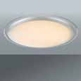 LED-Deckenleuchte Optima, Max. 100 Watt - Klar/Silberfarben, Kunststoff/Metall (85/11,5cm)