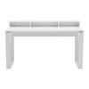 GAMINGBORD CHECK -EXKLUSIV- - vit, Modern, metall/trämaterial (140/85/60cm) - Mömax