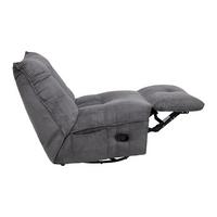 Sessel Alura Dunkelgrau Cord - Dunkelgrau/Schwarz, MODERN, Holz/Textil (90/92/90cm) - Bessagi Home