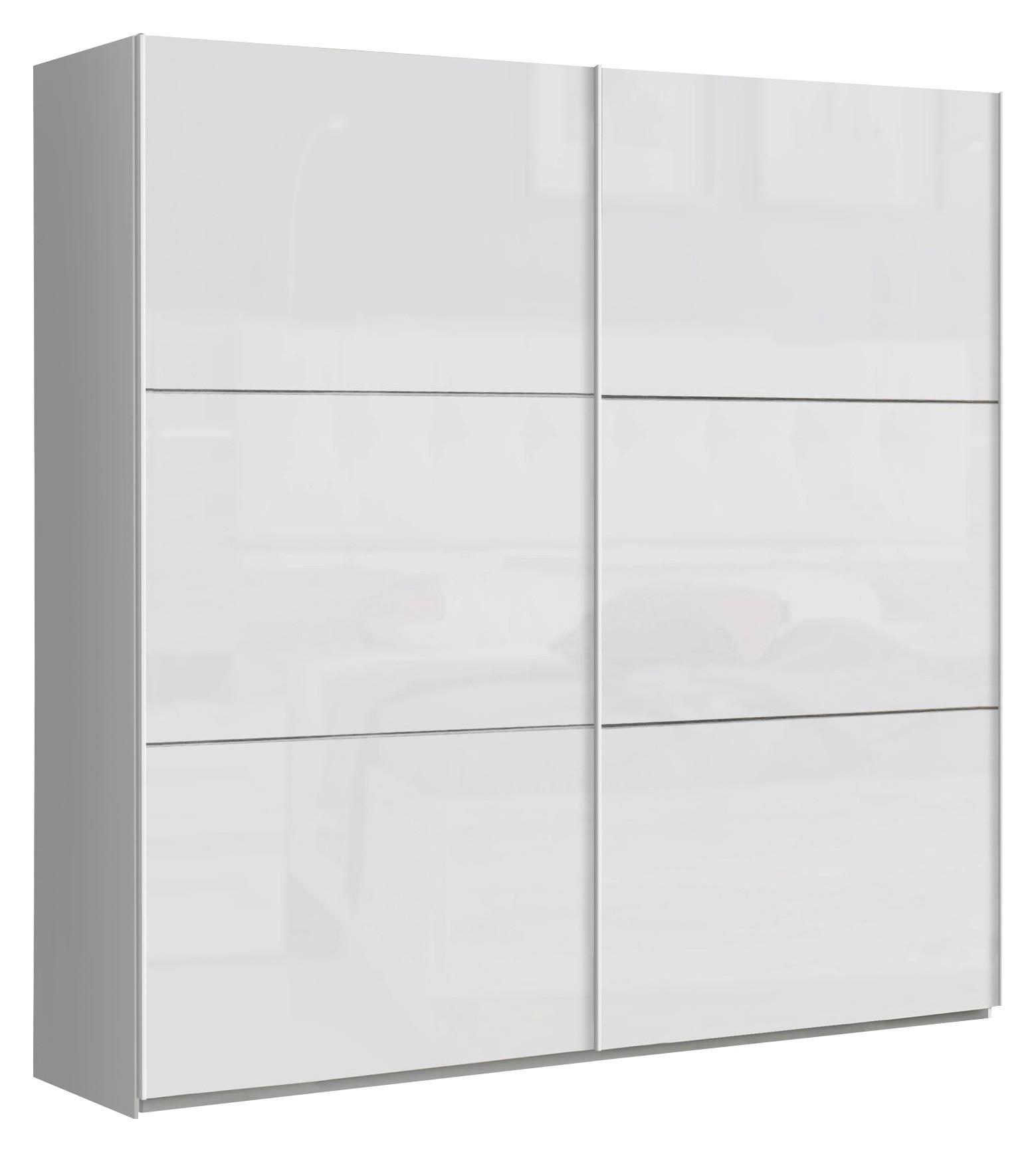 Dulap Laussane - alb, Modern, plastic/metal (220,1/209,7/61,2cm)