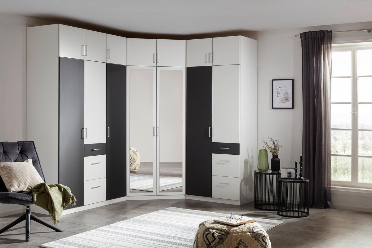 Nastavek Za Omaro Click, Bela - bela/barve aluminija, Konvencionalno, umetna masa/leseni material (91/40/58cm) - Mömax