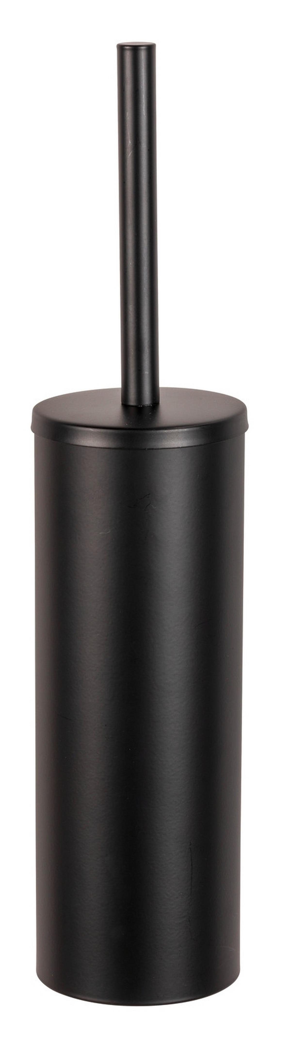WC-Bürstengarnitur in Schwarz - Schwarz, MODERN, Kunststoff/Metall (9/39,5/13cm) - Mömax