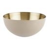 Rührschüssel Betty L Grau/Champagner - Champagner/Grau, MODERN, Metall (29/14cm) - Mömax