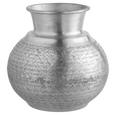 Vase Sahara In Versch. Designs - Silberfarben/Kupferfarben, Metall (23/22,5cm)