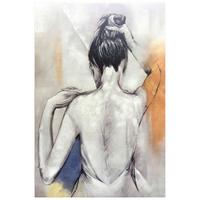 Keilrahmenbild Acryl Multicolor - Multicolor, KONVENTIONELL, Holz/Textil (80/120/3,5cm) - Premium Living