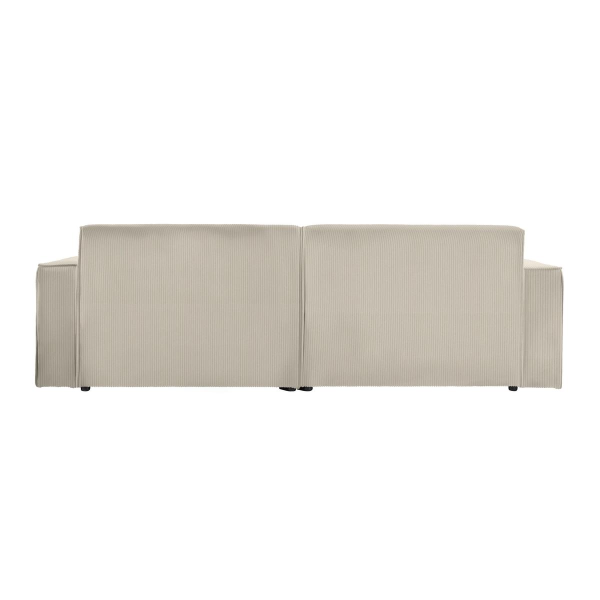 Wohnlandschaft Loft Beige - Beige/Schwarz, MODERN, Kunststoff/Textil (265/75/172cm) - Mömax
