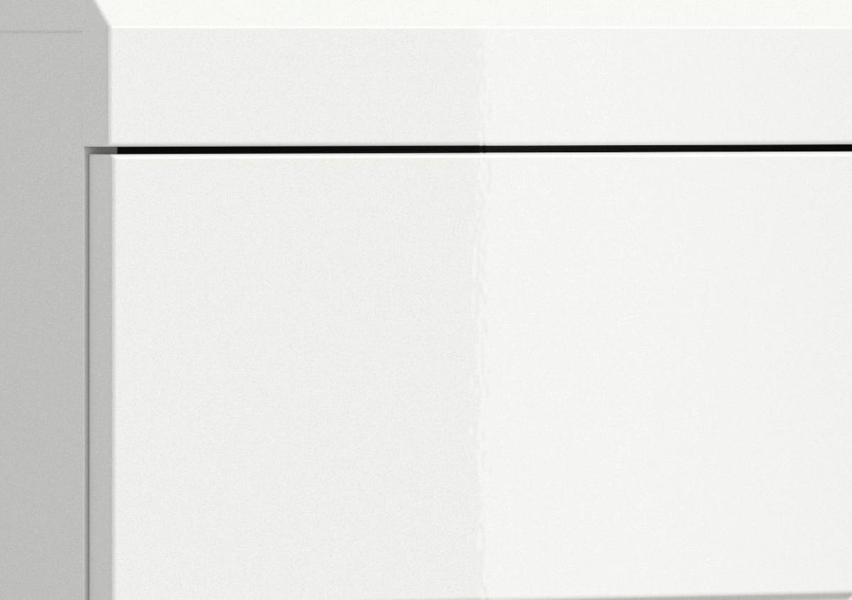 Omarica Za Pod Umivalnik Scout, Bela - srebrne barve/bela, Moderno, umetna masa/leseni material (60/56/34cm) - MID.YOU