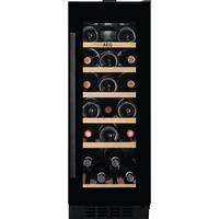 Weinkühlschrank AWS4020B5B Schwarz - Schwarz, Glas/Holz (29,5/82/57,1cm) - AEG