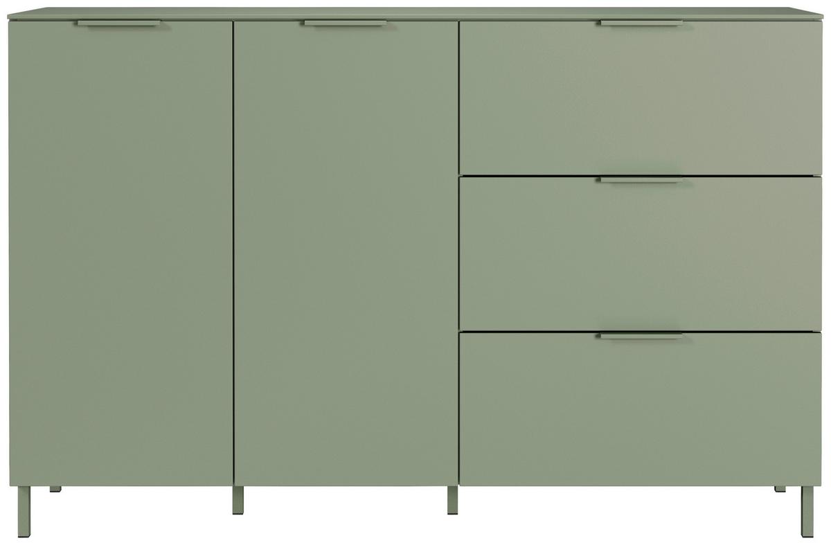 Sideboard Gw-Savoca - Grün, Modern, Holzwerkstoff/Metall (151/98/40cm) - Mömax