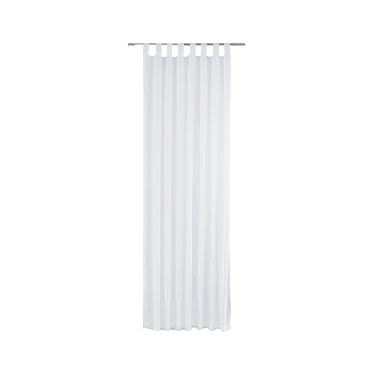 Zavjesa S Omčama Hanna 2 Kom. -Based- -Akt- - bijela, tekstil (140/245cm) - Best Price