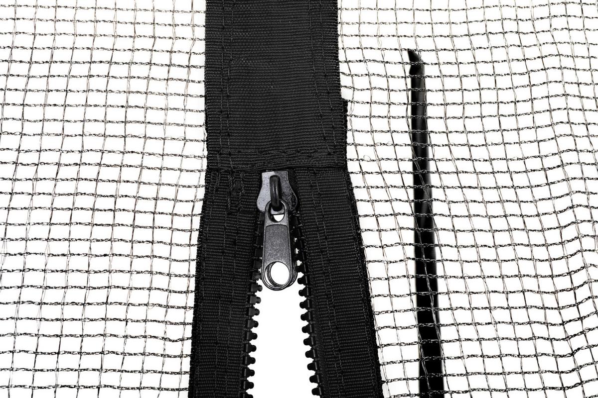 Trampolin Jump Schwarz Ø ca. 250cm - Schwarz, KONVENTIONELL, Kunststoff/Textil (250/239cm) - Mömax