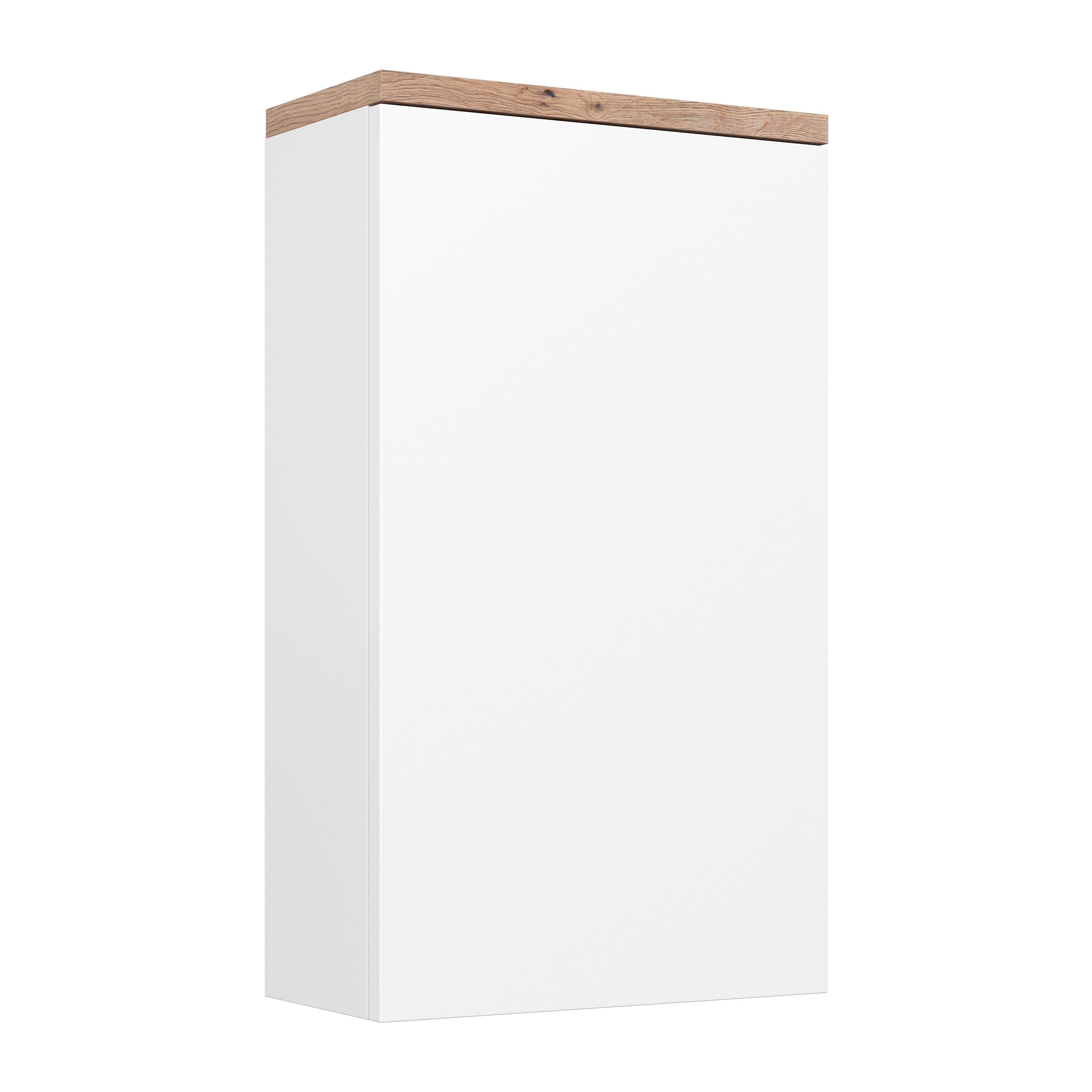 Viseći Ormar Marbella - bela, Moderno, pločasti materijal (40/70/20cm) - Premium Living