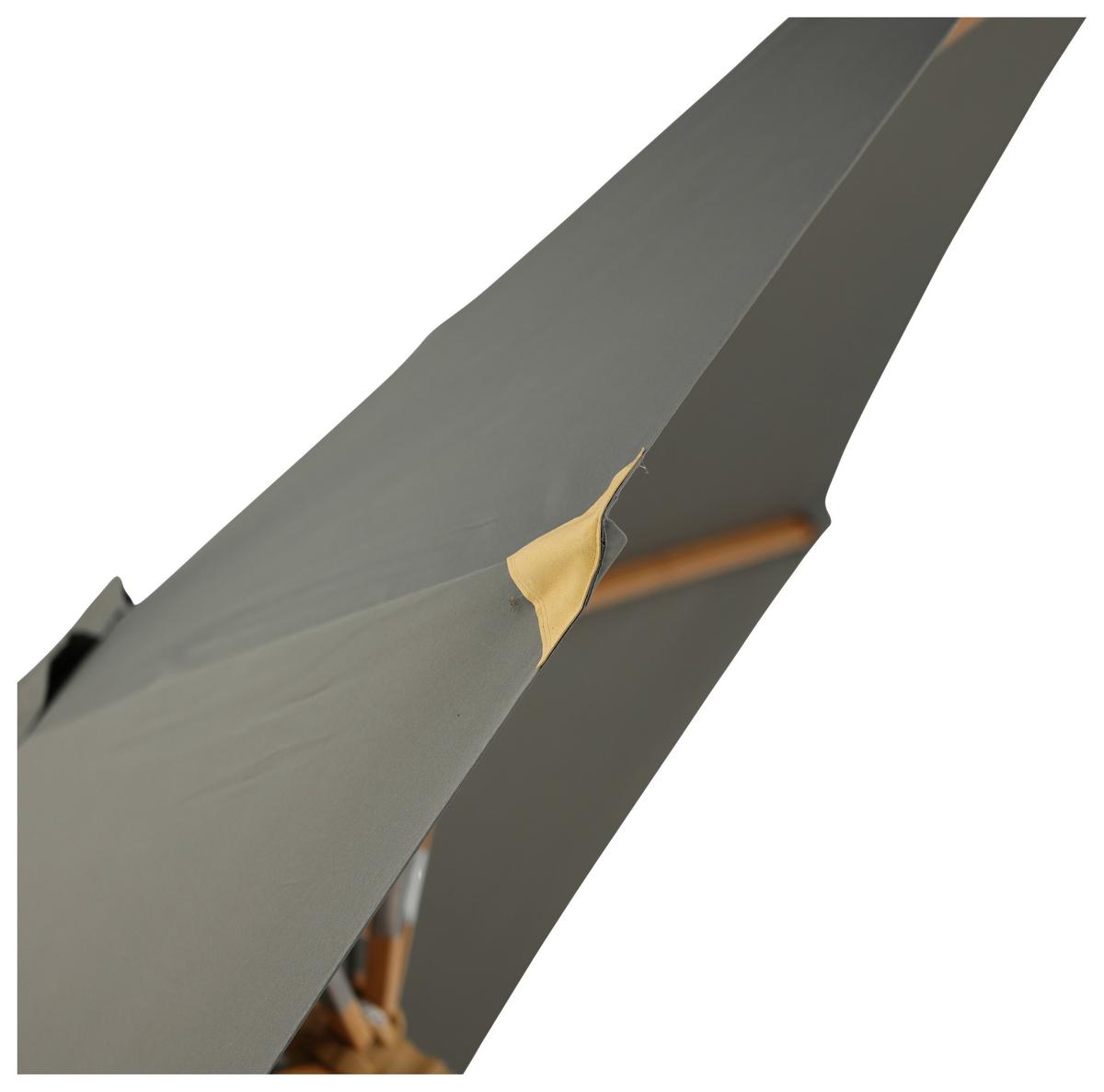 SONNENSCHIRM CEROX - Grau, KONVENTIONELL (270/250cm) - Gardenson