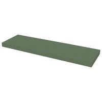 Poliță de perete ANJA -SB- - verde, Modern, material pe bază de lemn (80/3,8/23,5cm) - Modern Living
