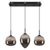 LED-HÄNGLAMPA EXCLO - svart, Modern, metall/glas (39/39/120cm) - Mömax