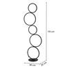 LED-GOLVLAMPA JAVIER - svart, Modern, metall/plast (36/115cm) - Mömax