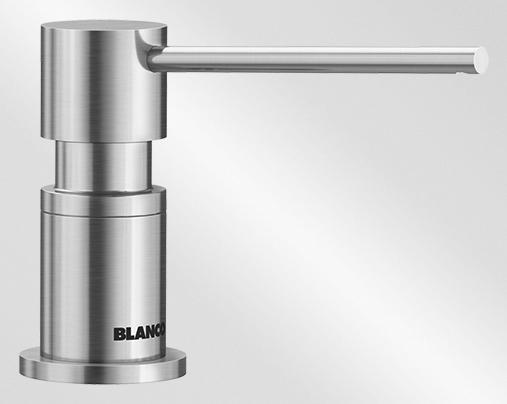 Spülmittelspender 525809 Edelstahl finish - Edelstahlfarben (31,4cm) - Blanco