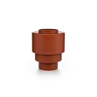 Vase Akka Rotbraun - Rotbraun, Trend, Keramik (16/19,5cm) - Markslöjd