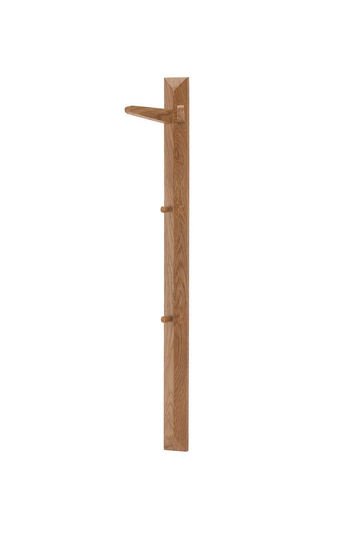 Garderobenpaneel Bantry in Eichefarben - KONVENTIONELL, Holz (27/120/20cm) - Mömax
