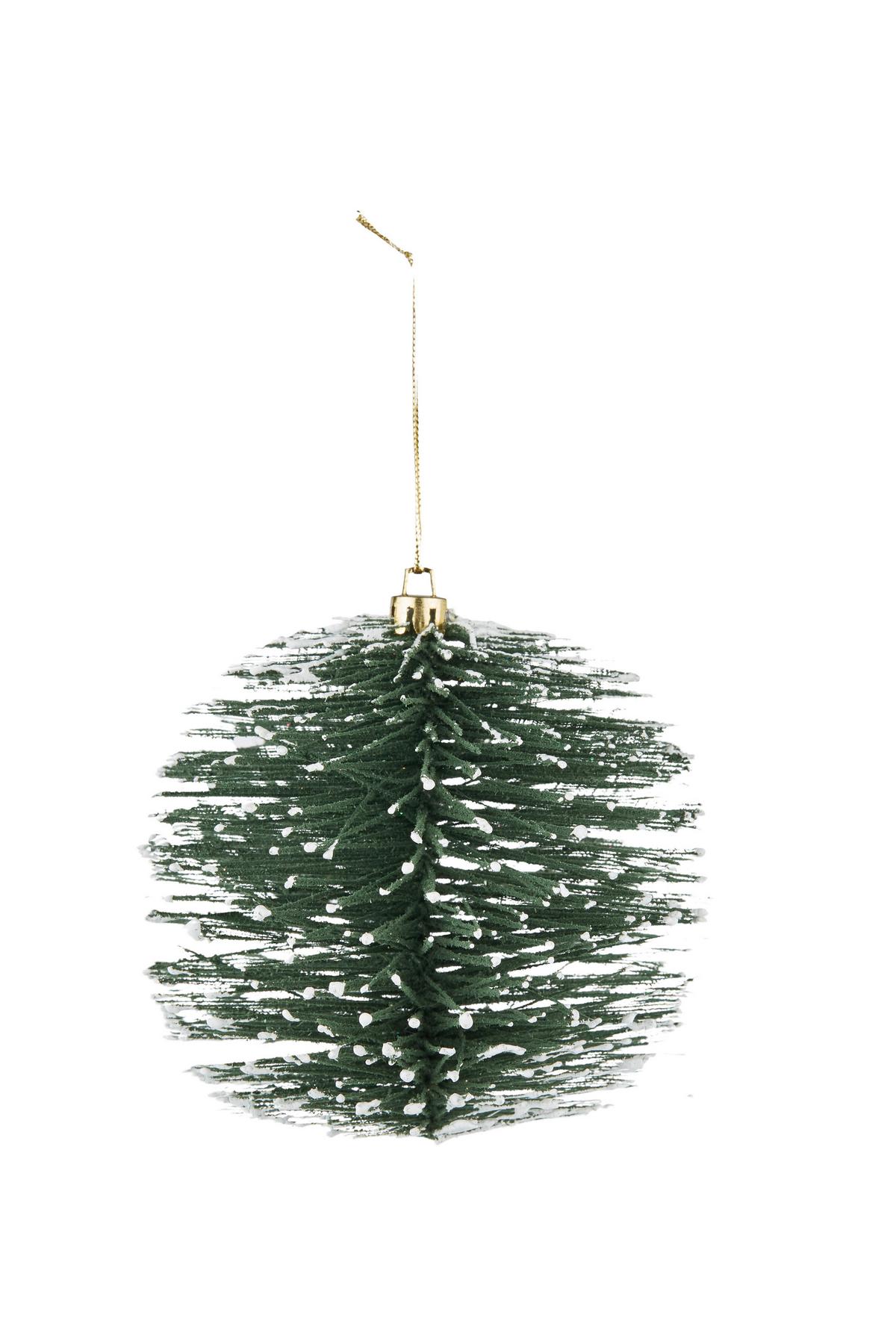 Függődísz Tarvo I - fehér/zöld, műanyag (10/10/10cm)