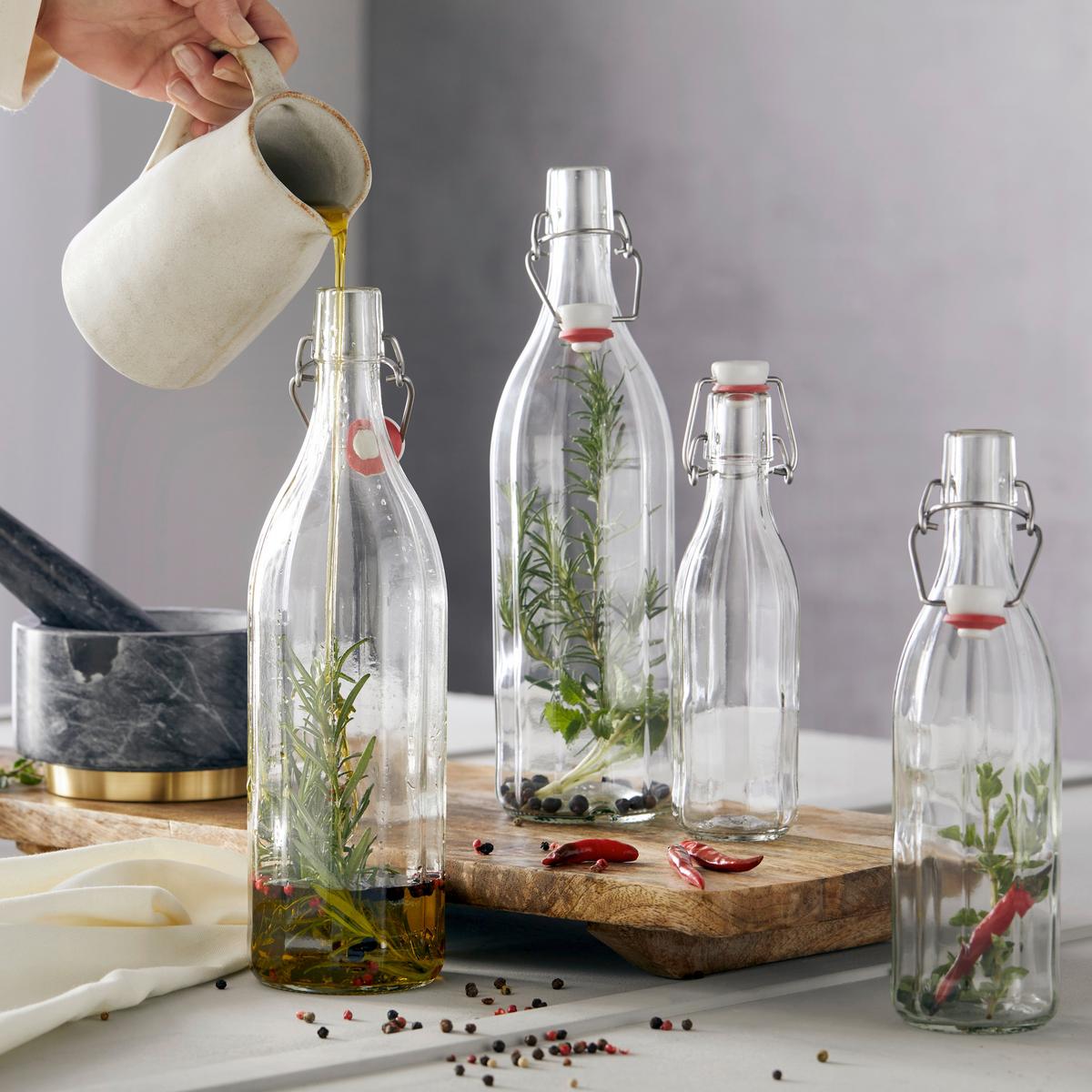 Csatos Üveg Basic - átlátszó, Konventionell, Üveg (8,5/30,5/8,5cm)