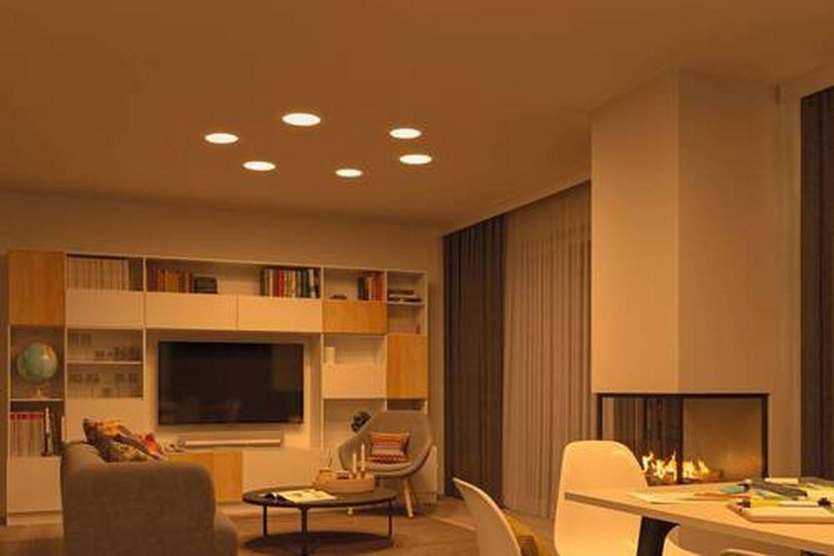 LED-Paneel Veluna VariFit in Weiß max. 15 Watt - Weiß, Basics, Kunststoff (18,5cm) - Paulmann