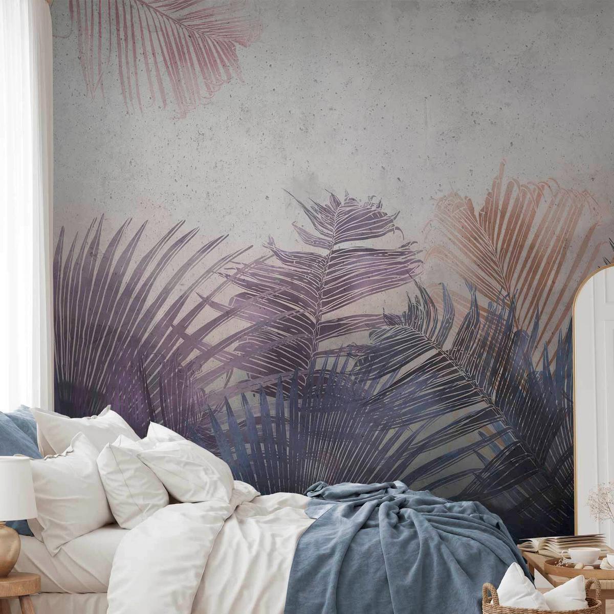 Fototapeta Hot Afternoon, 450x315cm - vijolična/siva, Trendi, tekstil (450/315cm) - artgeist