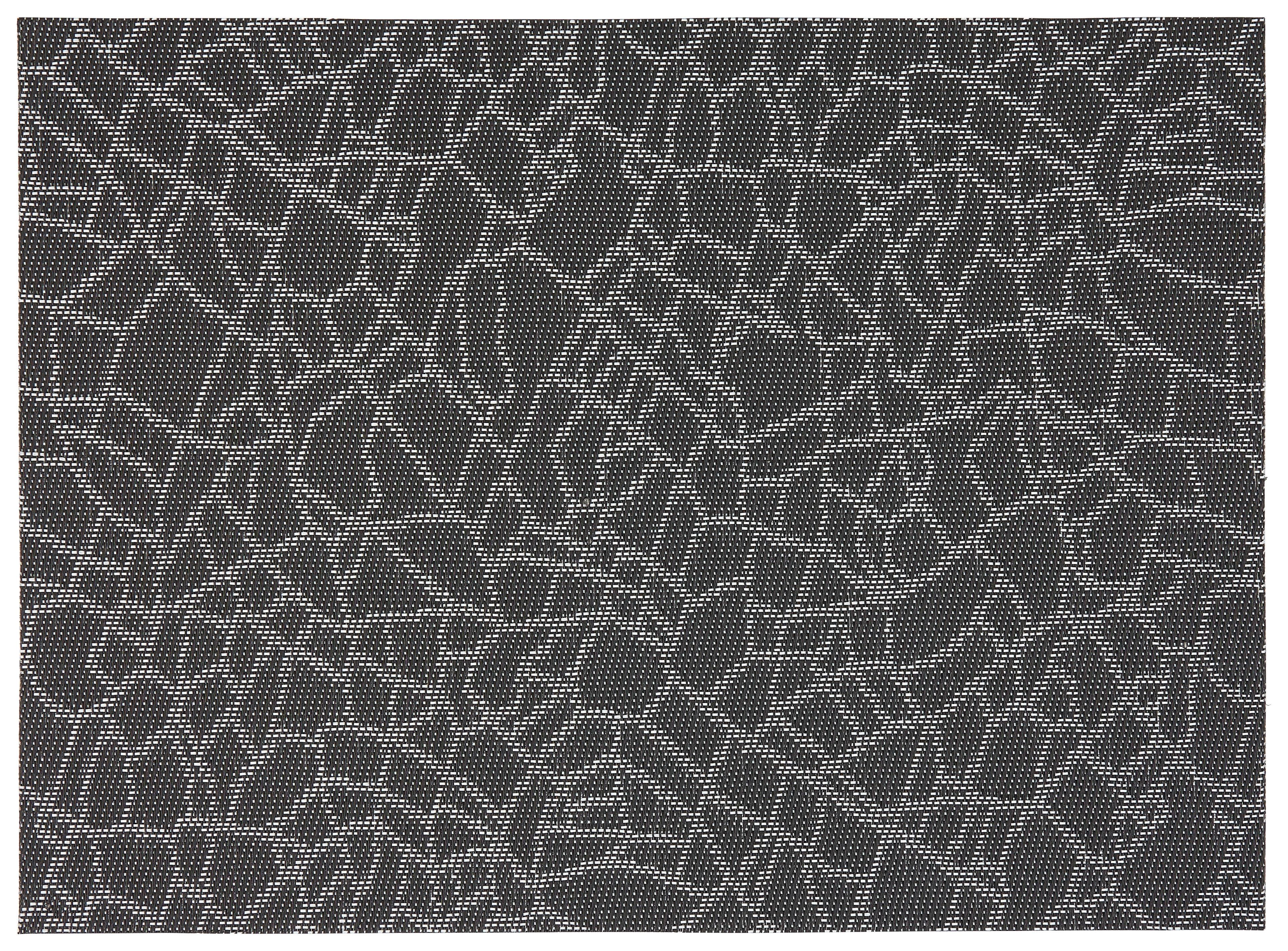 Tischset Mary in Schwarz ca. 33x45cm - Schwarz, Basics, Textil (33/45cm) - Modern Living
