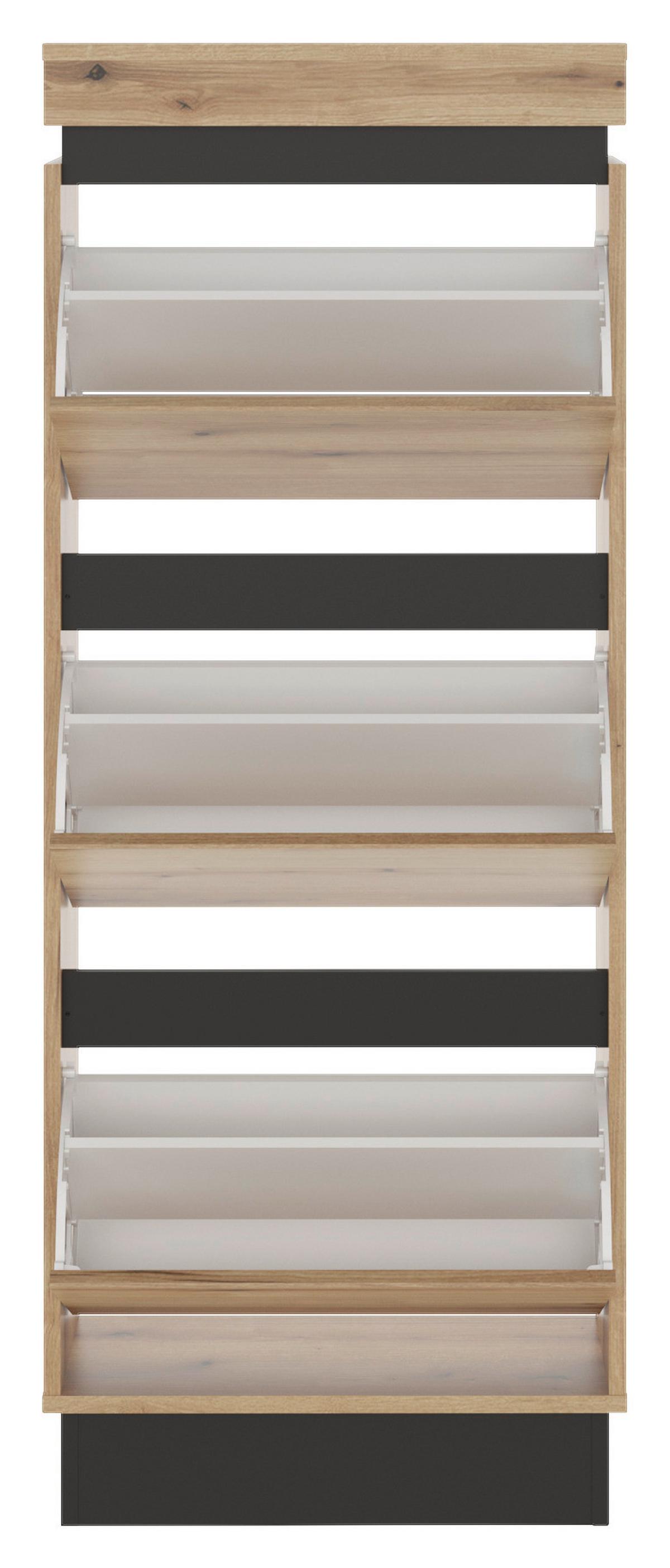 Ormarić Za Cipele Corte - Trend, drvni materijal/plastika (53,8/137,3/28,5cm) - Modern Living