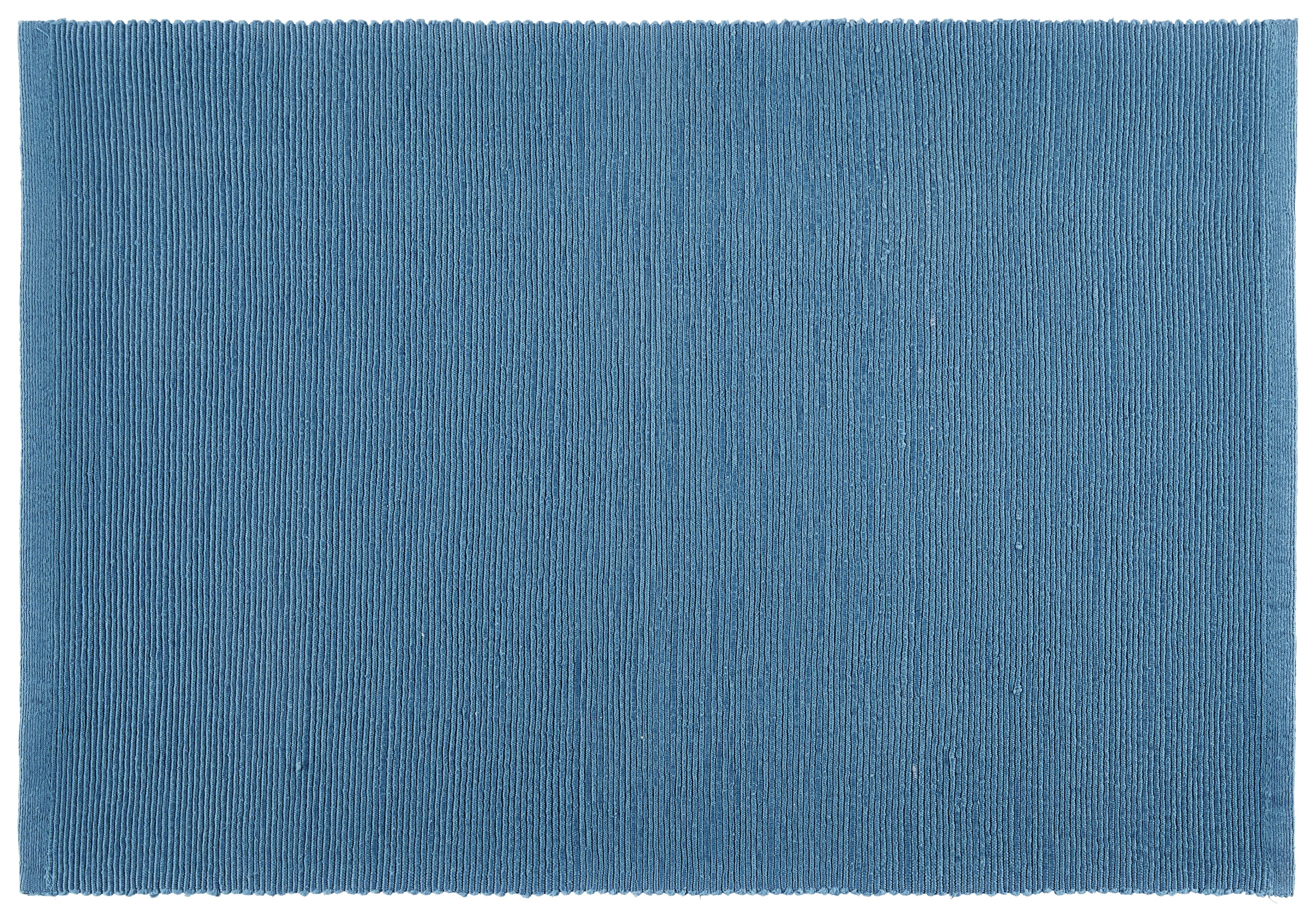Tischset Maren in Petrol - Petrol, Textil - Based