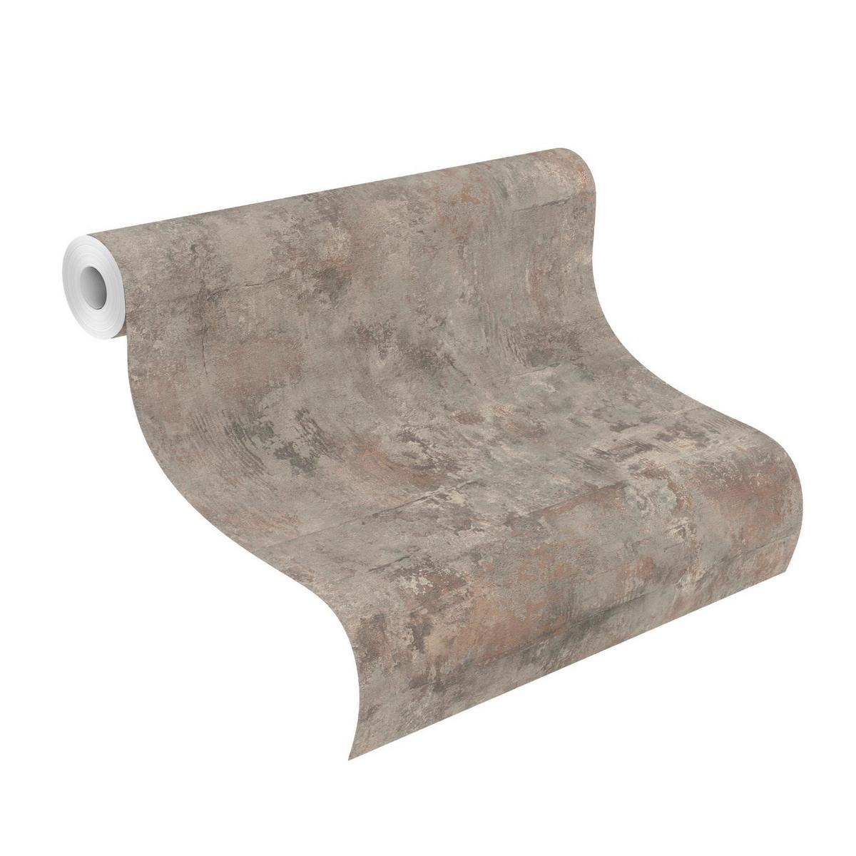 Tapete Atlas Grau - Grau, Design, Textil (600/53cm) - Tesa