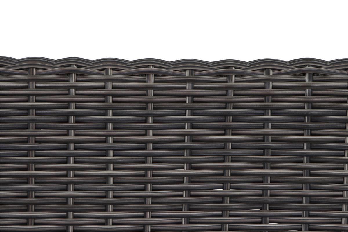 Loungegarnitur Corido 4-tlg. Grau - Grau, Basics, Keramik/Kunststoff (219/88/219cm) - Siena Garden