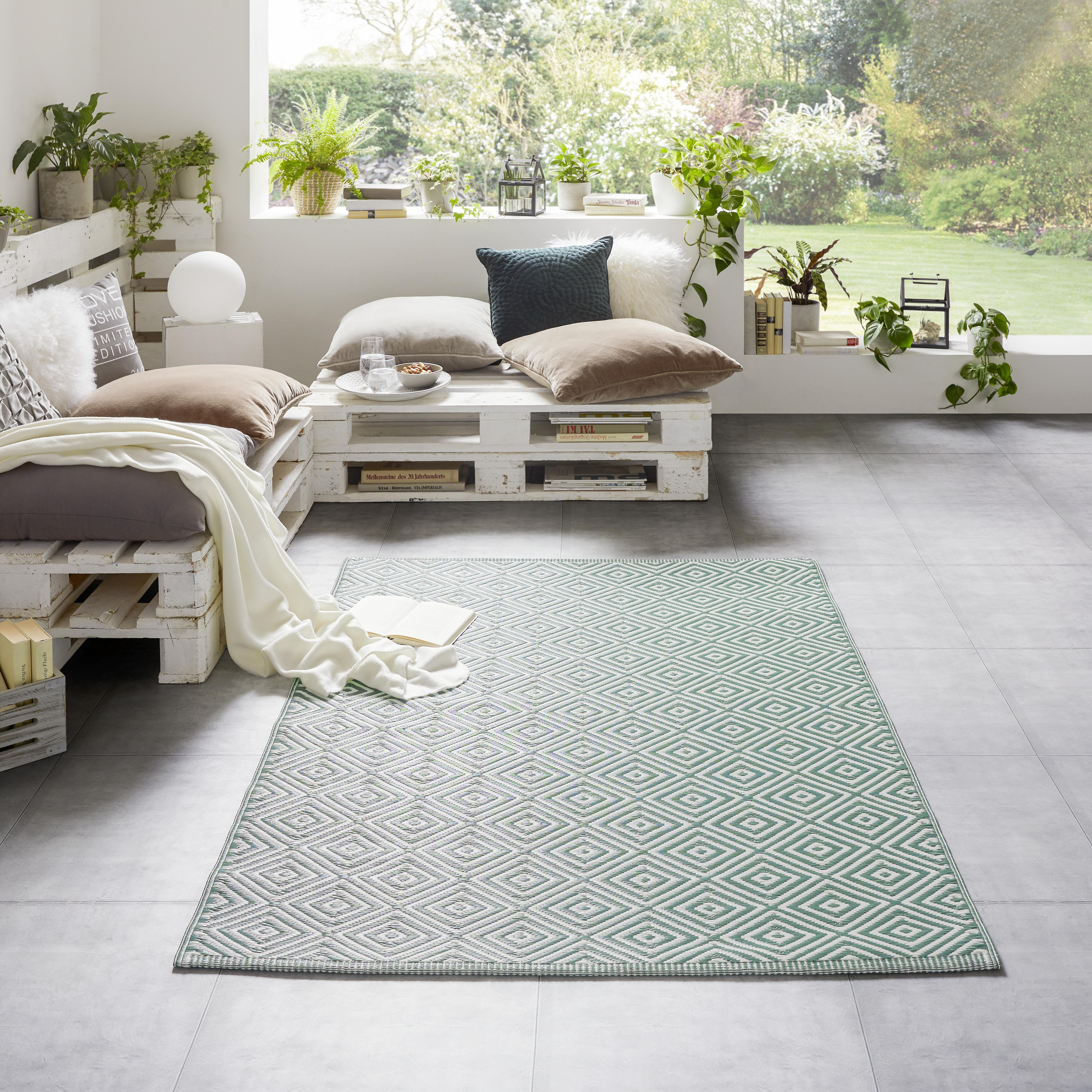 Kültéri Szőnyeg Miami 120/170 - sötétzöld, Basics (120/170cm) - Modern Living