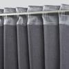 GARDINLÄNGD RAMONA - antracit, Modern, textil (135/245cm) - Modern Living